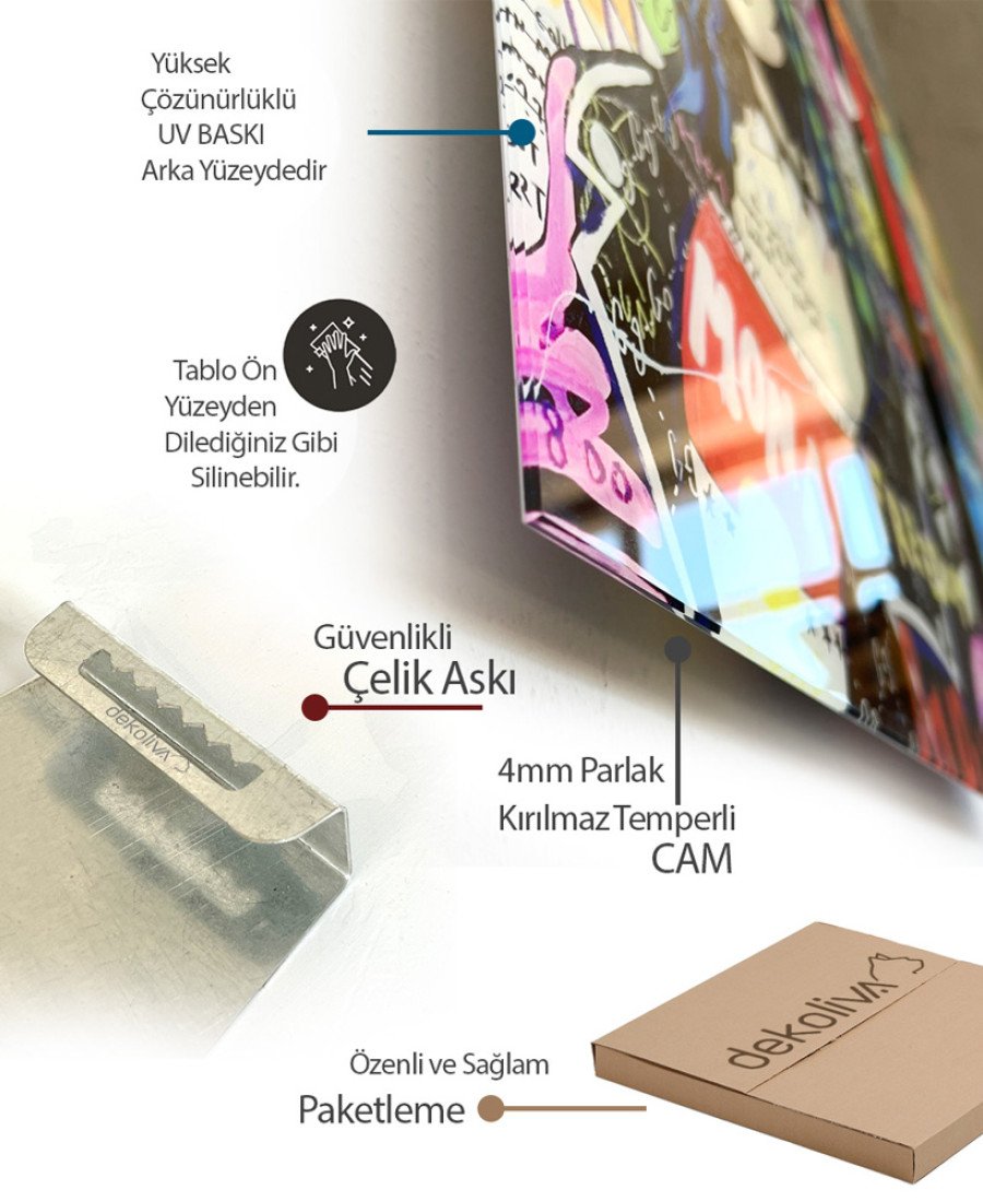 Atatürk Cam Tablo 1034 Atatürk Cam Tablo 1034