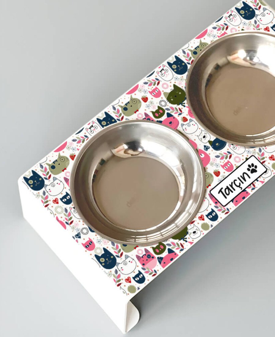 Baskılı Metal Mama Kabı M5052