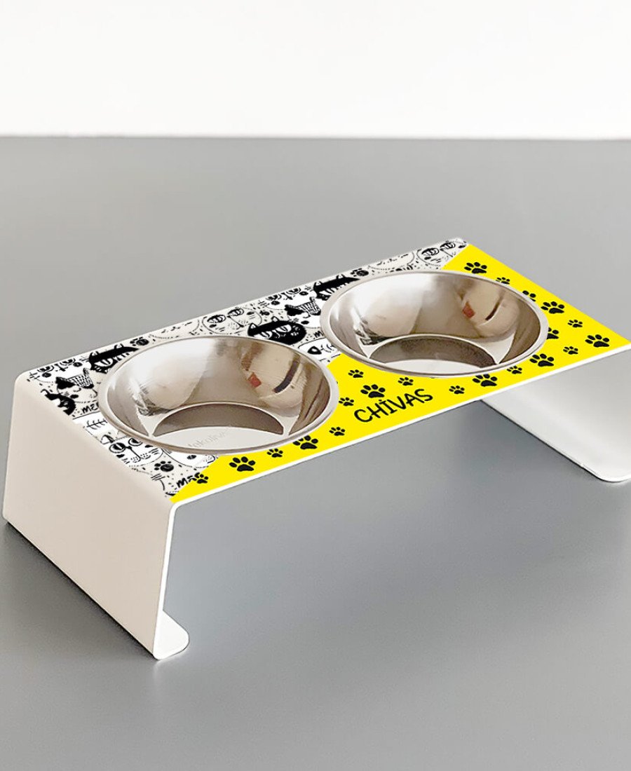 Baskılı Metal Mama Kabı M5053