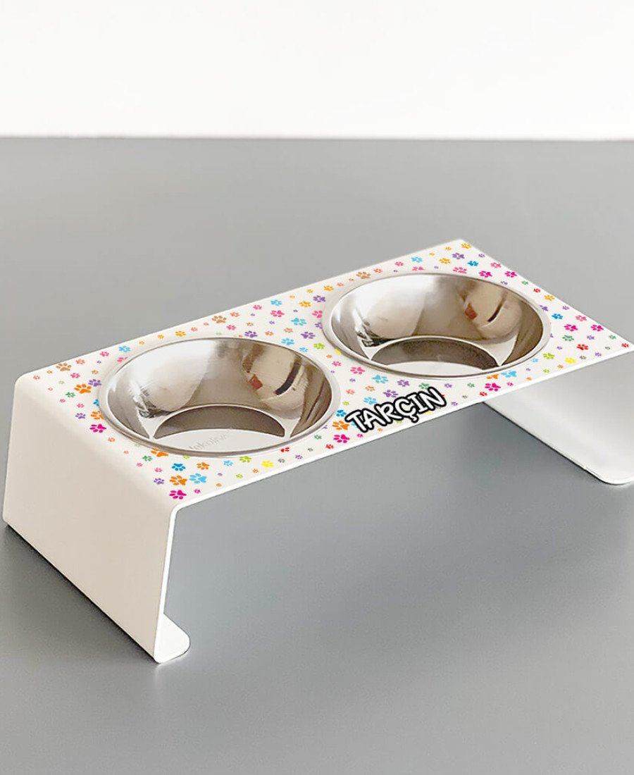 Baskılı Metal Mama Kabı M5054