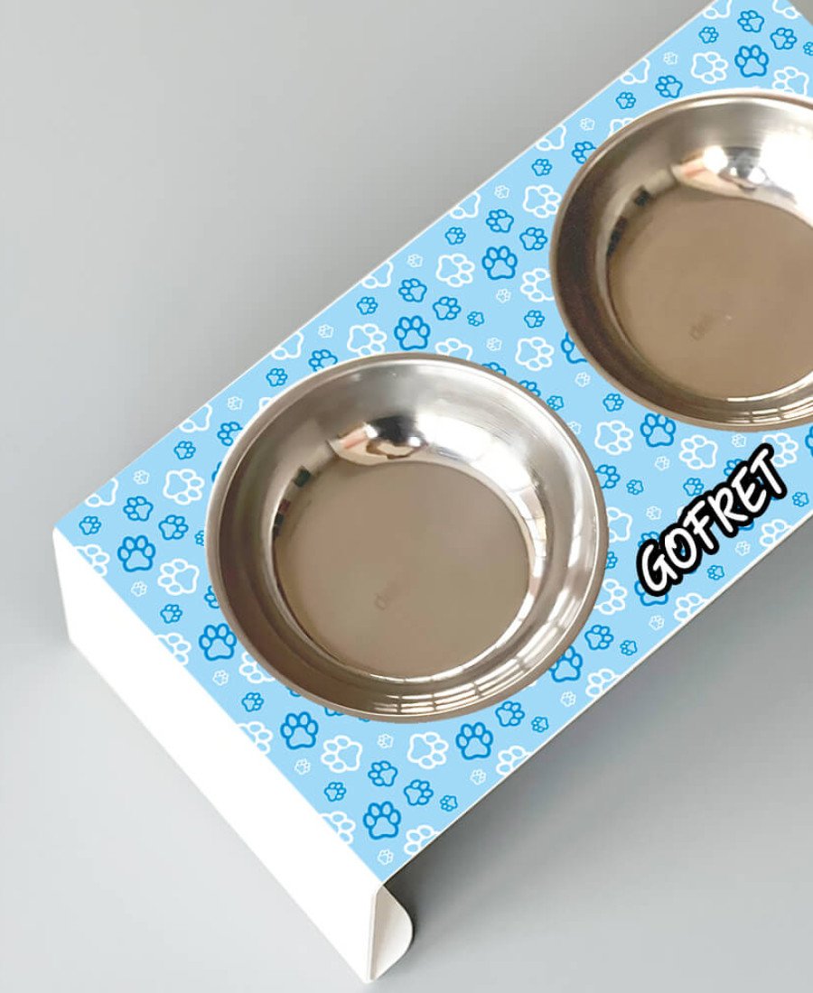 Baskılı Metal Mama Kabı M5059