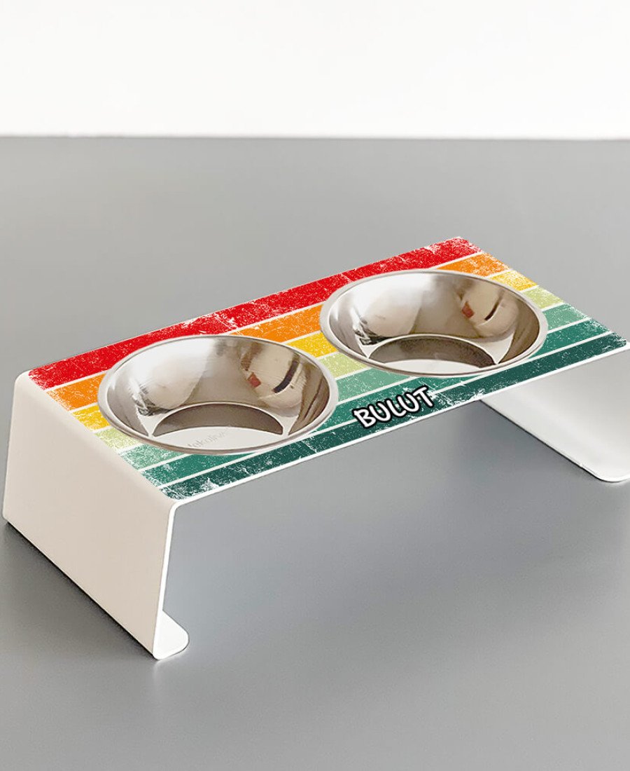 Baskılı Metal Mama Kabı M5056