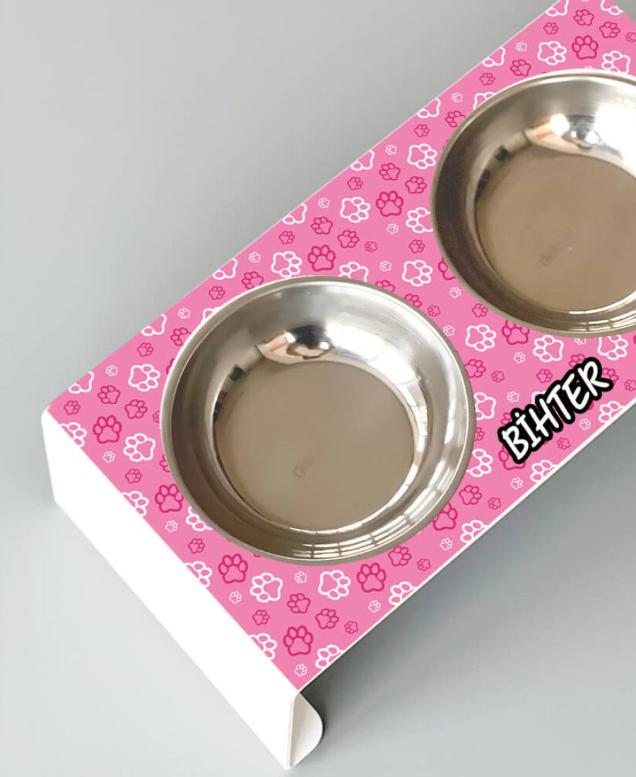 Baskılı Metal Mama Kabı M5058