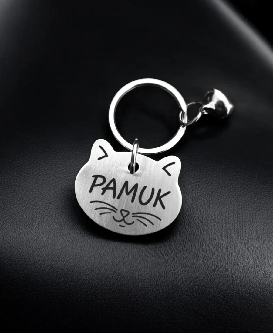 Metal Kedi Künyesi Paslanmaz Çelik