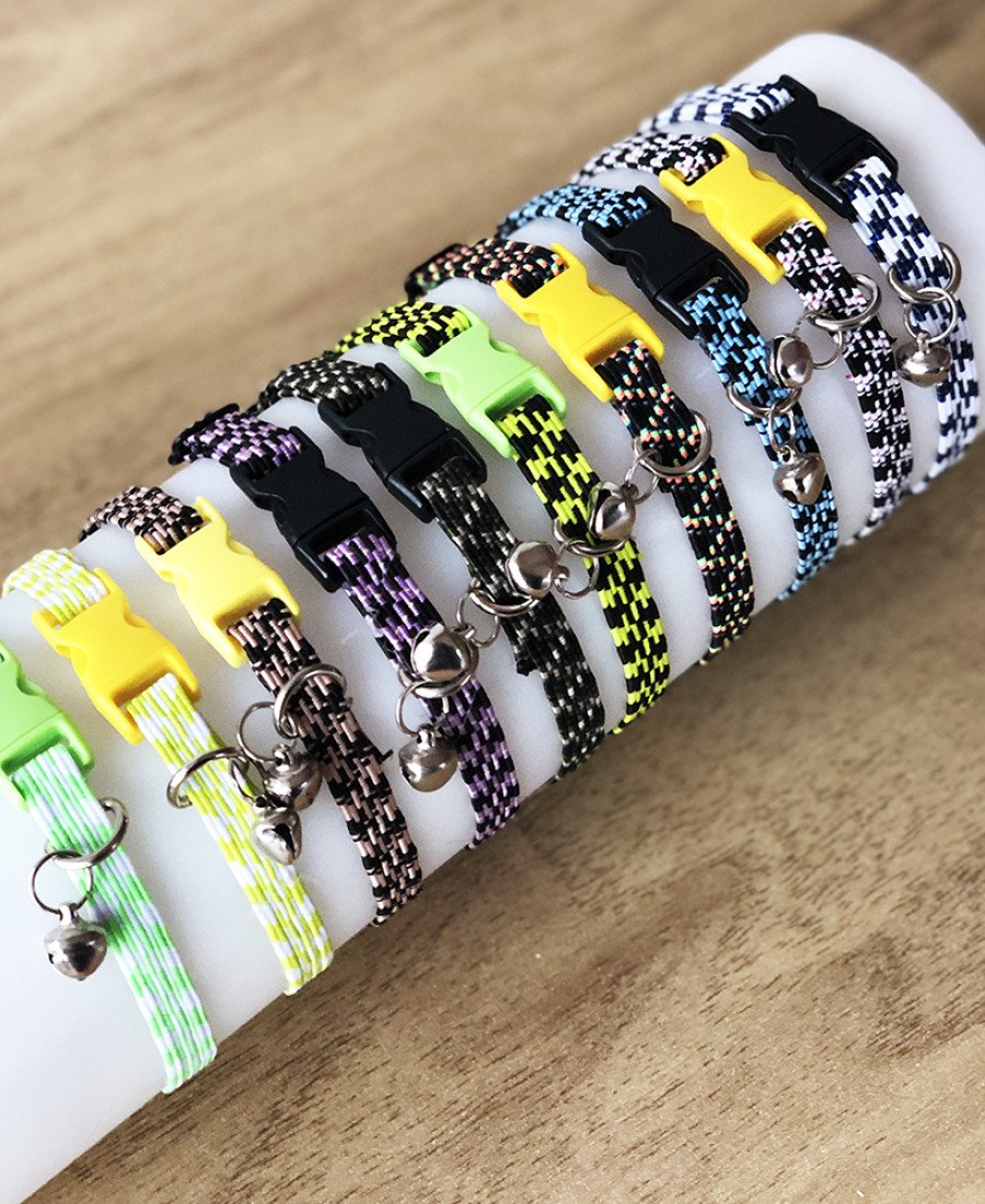 10LU PAKET ELASTİK KEDİ TASMASI RENKLİ 10LU PAKET ELASTİK KEDİ TASMASI RENKLİ