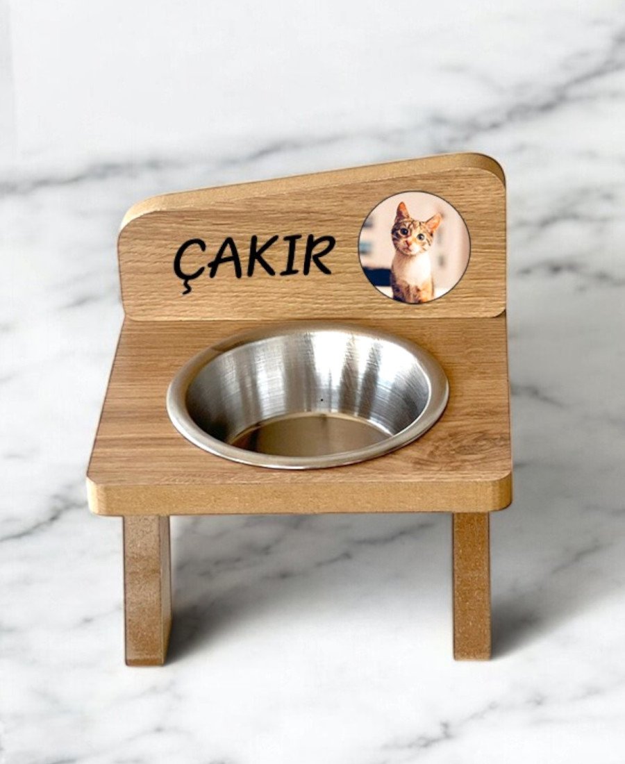 Tek Kaseli Mama Kabı Fotoğraflı