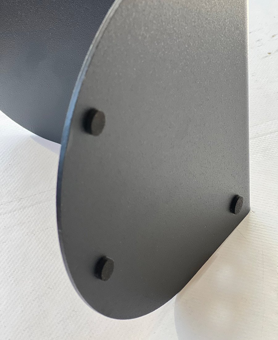 Siyah Ayarlanabilir Metal Mama Standı Çelik Kase