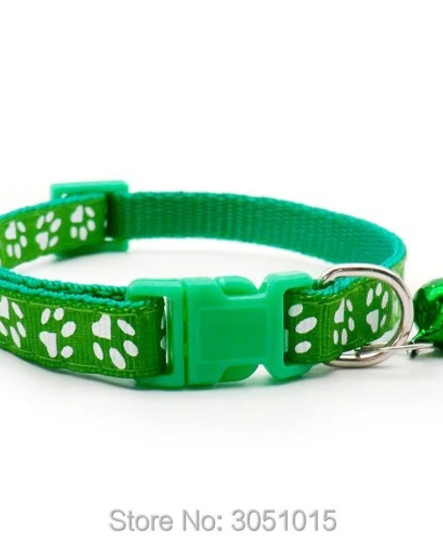 2'li Tasma ve Metal Künye Seti Sarı Yeşil Tasma Metal Künye