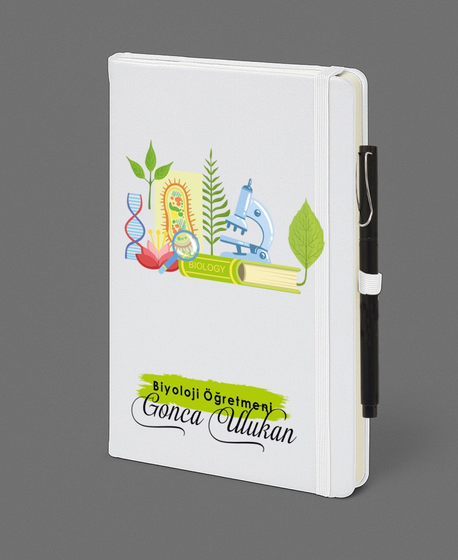 Biyoloji Öğretmeni Defter Kalem Seti 1