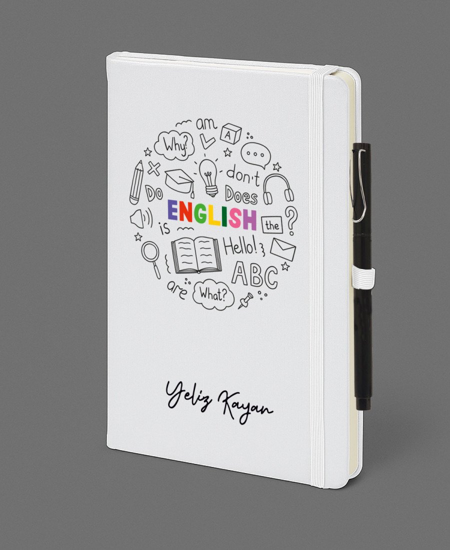 İngilizce Öğretmeni Defter Kalem Seti 2