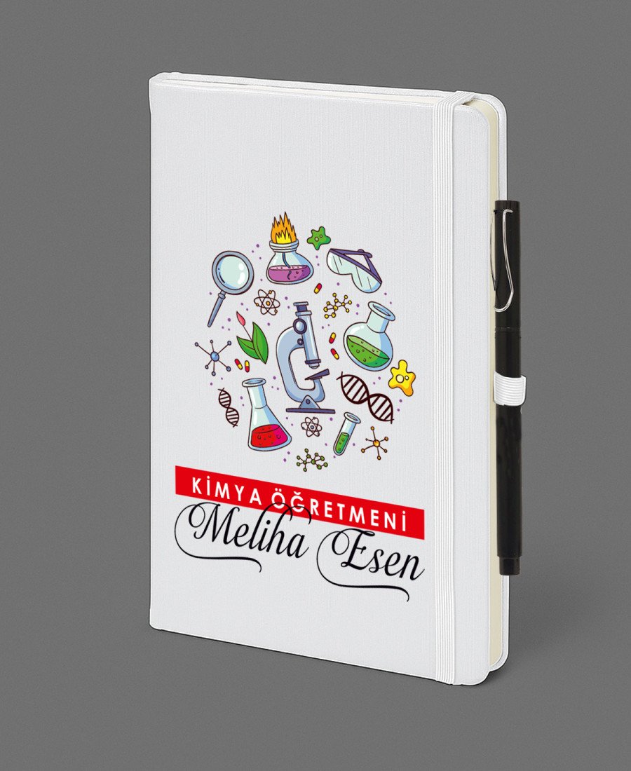 Kimya Öğretmeni Defter Kalem Seti 1