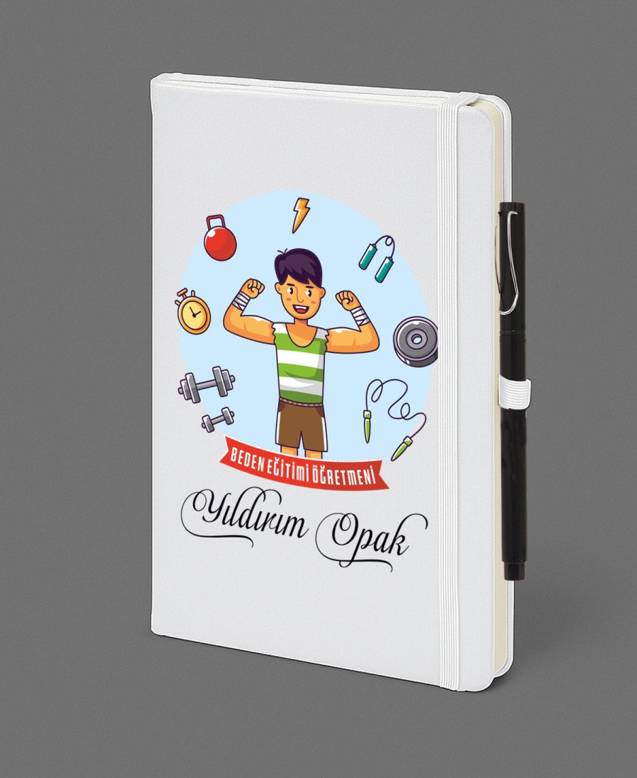 Beden Eğitimi Öğretmeni Defter Kalem Seti 2