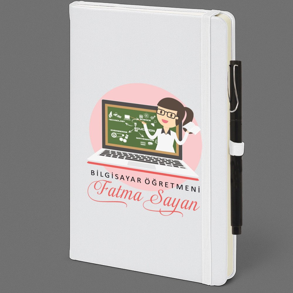 Bilgisayar Öğretmeni Defter Kalem Seti 2