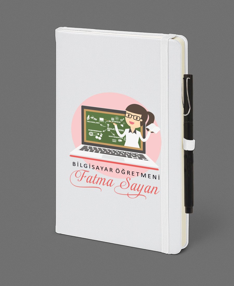 Bilgisayar Öğretmeni Defter Kalem Seti 2