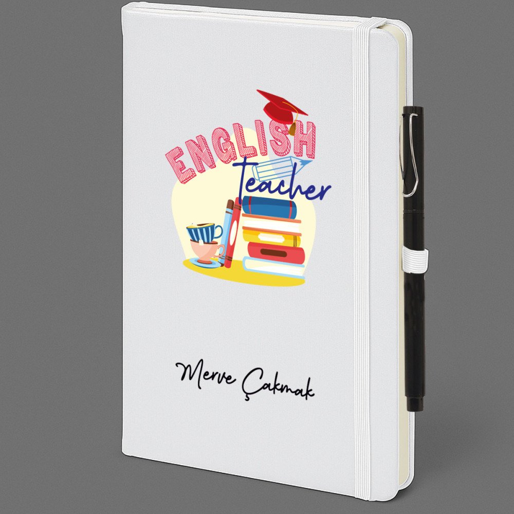 İngilizce Öğretmeni Defter Kalem Seti 3
