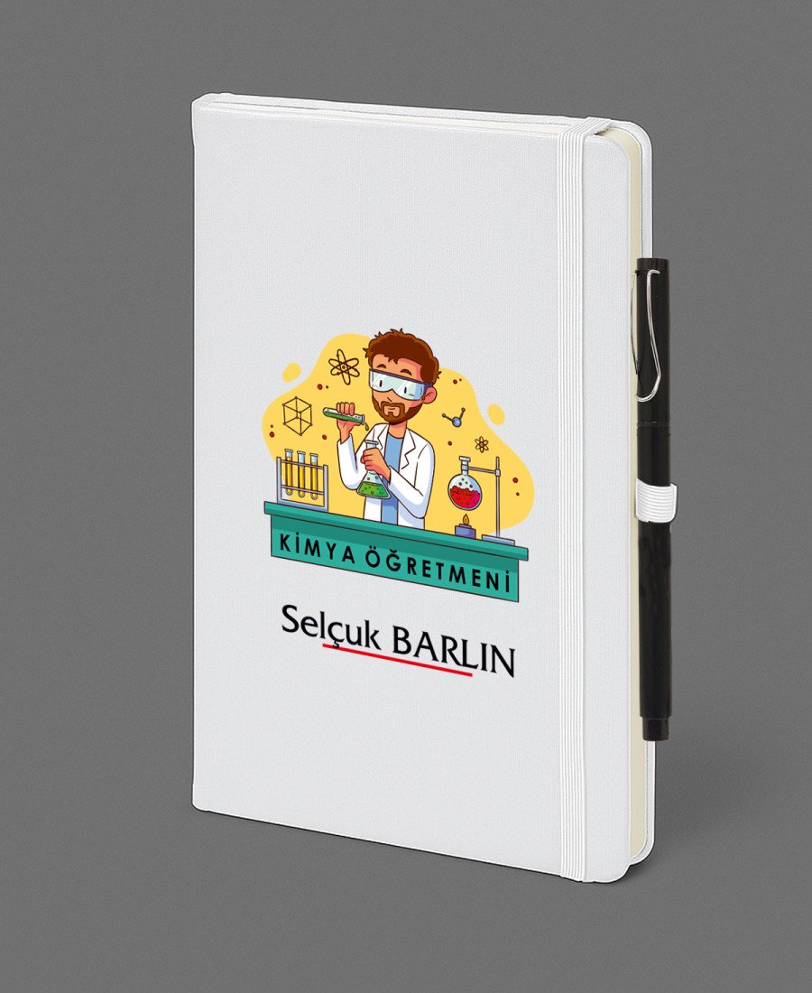 Kimya Öğretmeni Defter Kalem Seti 3