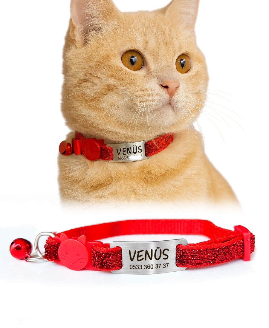 Safety Click Sim Desenli Sallanmayan Tasma Künye