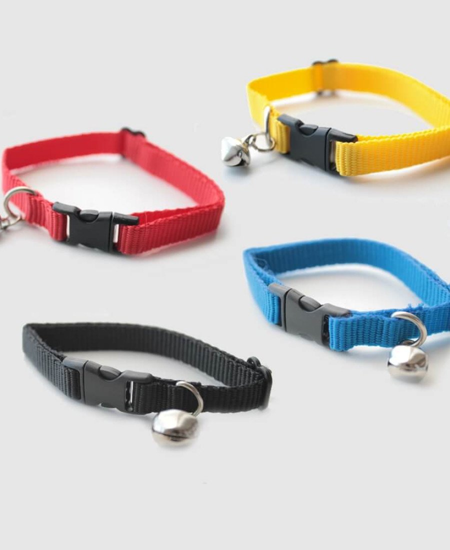 Düz Renk Kedi Tasması Küçük Irklar İçin Düz Renk Kedi Tasması Küçük Irklar İçin