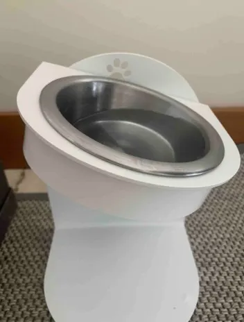 Ayarlanabilir Metal Mama Standı Çelik Kase